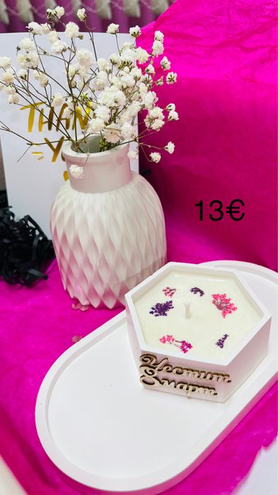 Ароматни свещи от 100% соев восък(ръчна изработка)