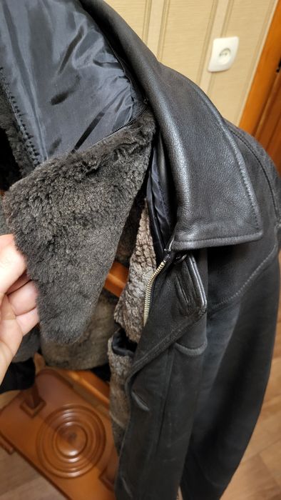 Куртка кожаная Boss