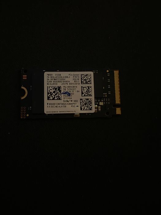 Ssd nvme samsung 512
