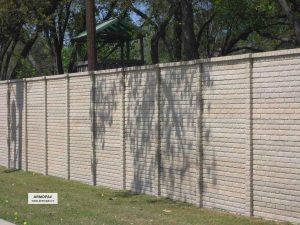 Gard prefabricat decorativ din beton armat Prahova