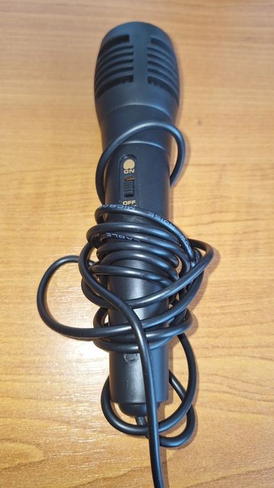 Microfon cu fir nou – mufă jack 6.3mm – nefolosit