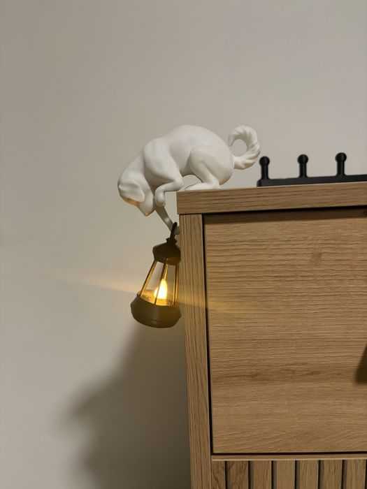 Mini lampa, veioza cu diferite forme pisica, catel