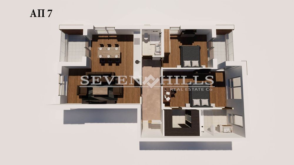 Продава се Тристаен апартамент в с. Марково, Област Пловдив - 133 кв.м за 1339 €/кв.м - Снимка #11