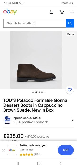 Polachini Tod's mărimea 6 1/2