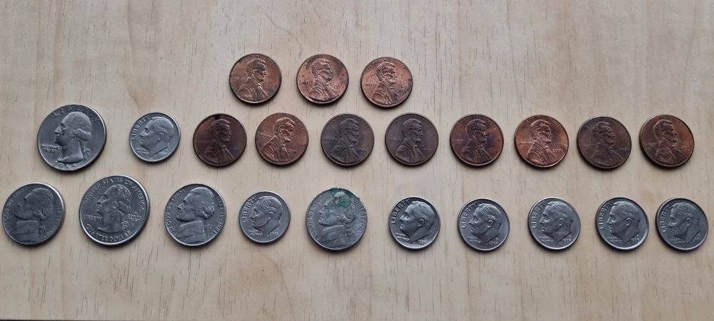 Monede vechi din diferite tari