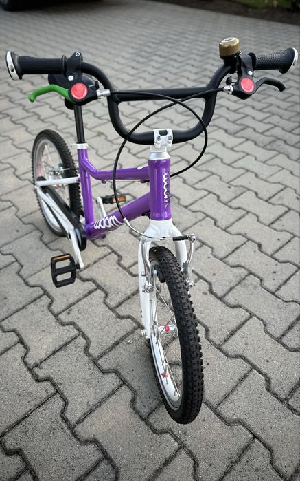 Bicicleta copii Woom 3 mov impecabila  16”