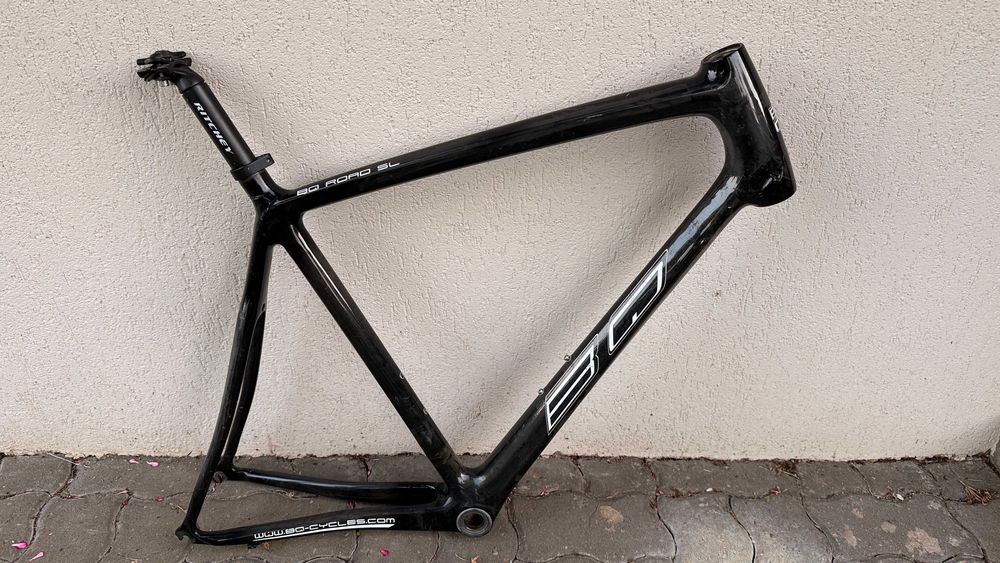 Cadru cursiera carbon BQ Road XL 60cm fisurat
