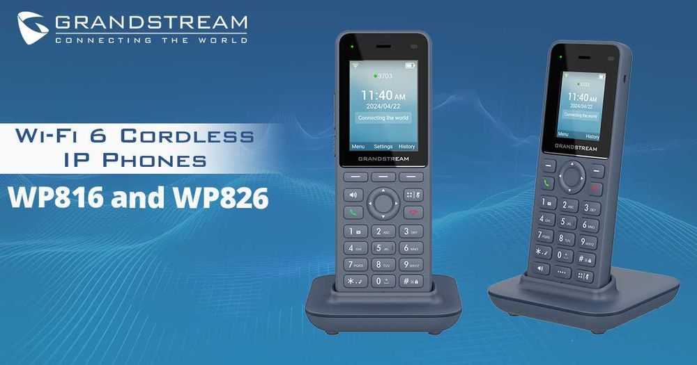 IP-телефон Grandstream WP816 — Беспроводная Свобода Общения по Wi-Fi