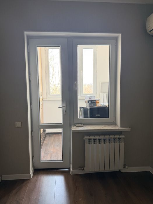 Пластиковое окно - дверь