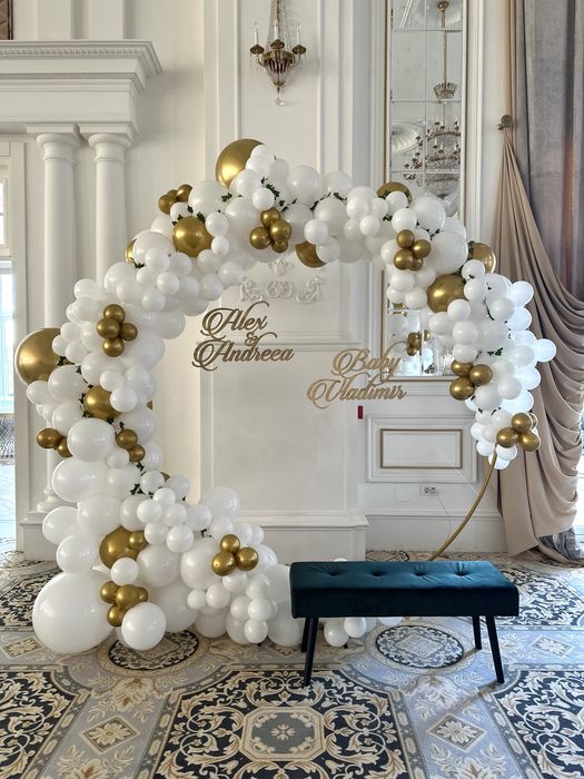 Decor arcada de baloane