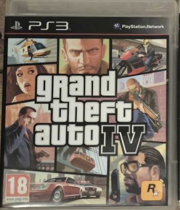 Продавам игра за PS3  -  GTA 4