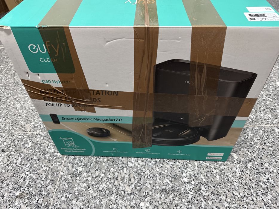 Aspirator robot cu statie Eufy G40 Hybrid+