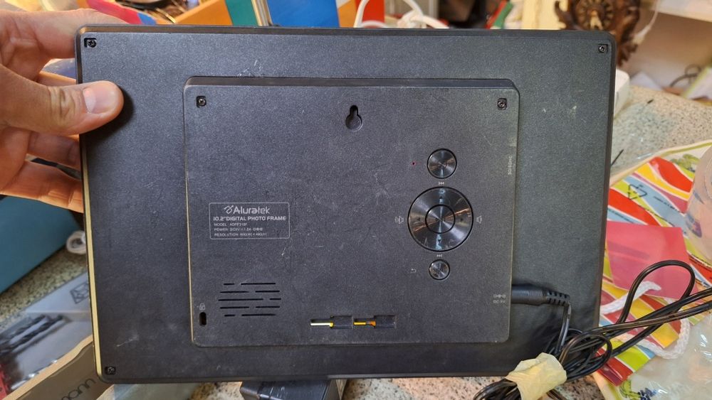 Ramă foto digitală Aluratek