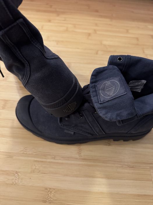 Ghete cizme bocanci Palladium albastru