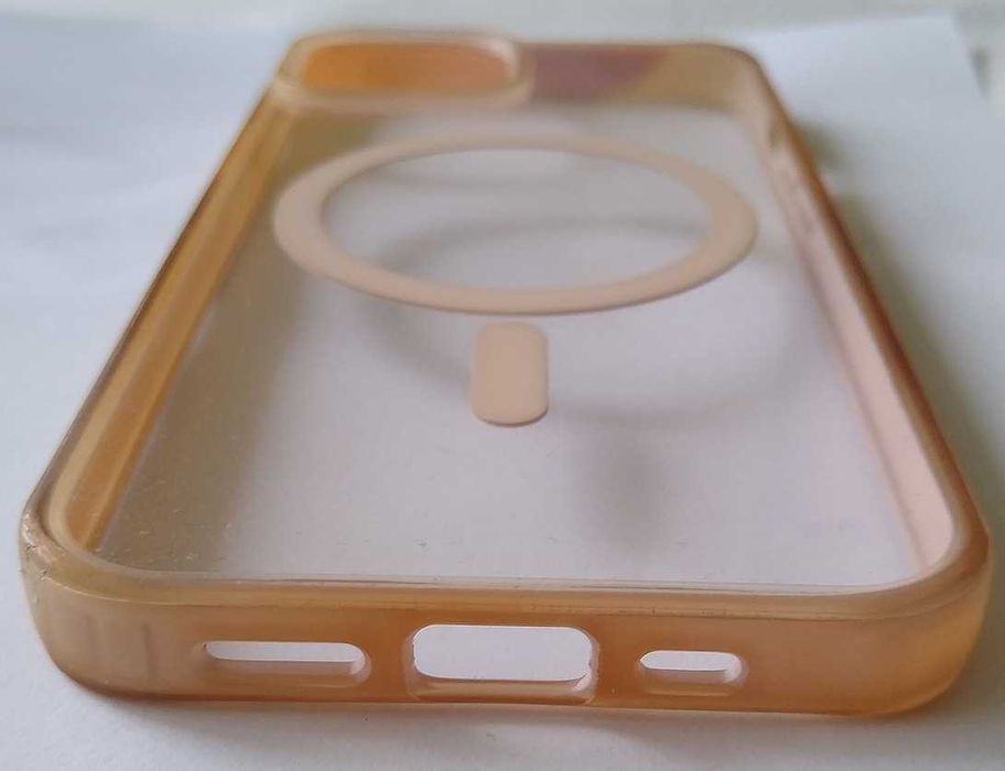 Чисто нов силиконов предпазващ гръб ring case за Iphone 14 6.1 MagSafe