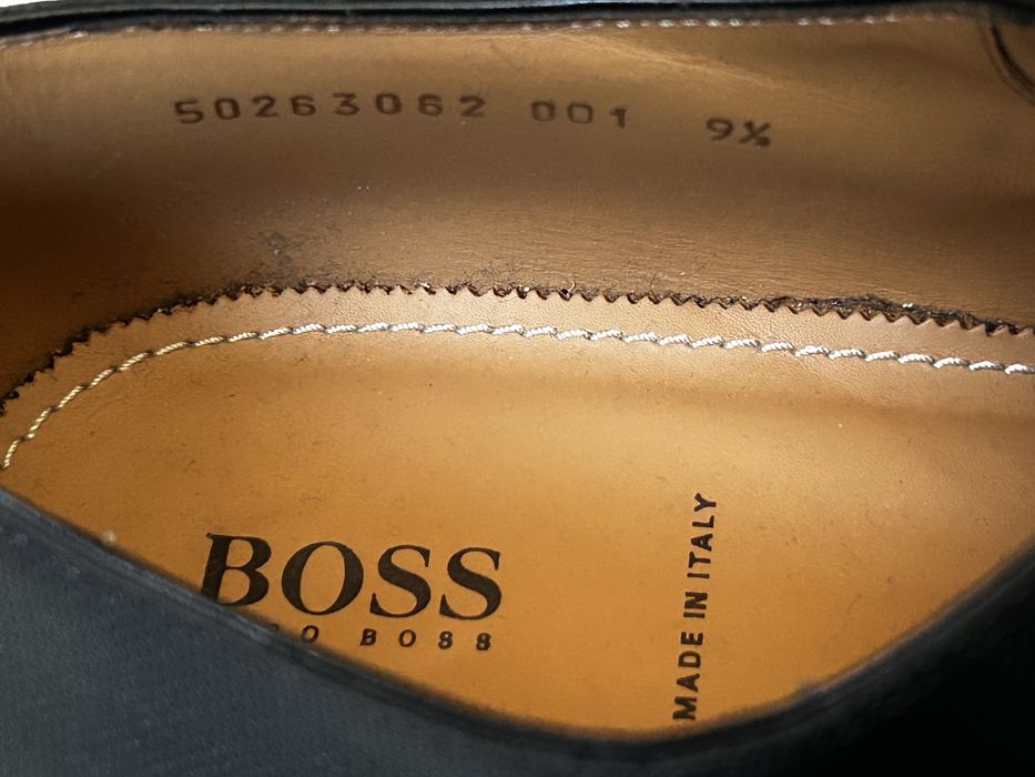 BOSS Kensington Leather Derbies 43