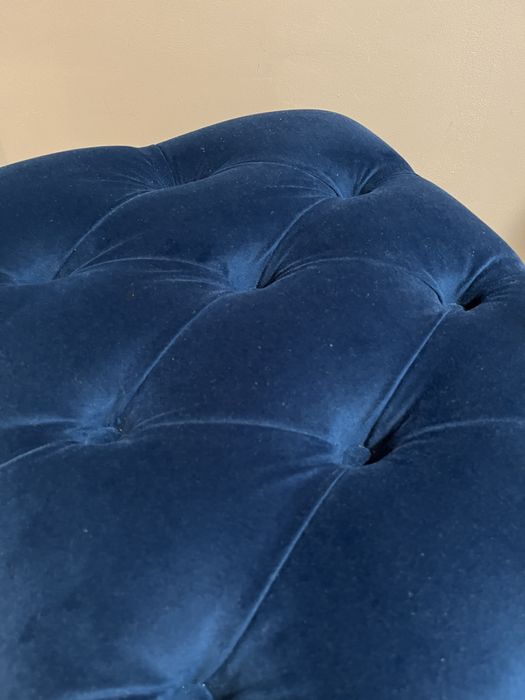 Bancuta chesterfield albastra