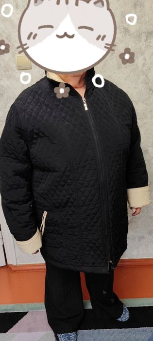 Продам куртку  черную