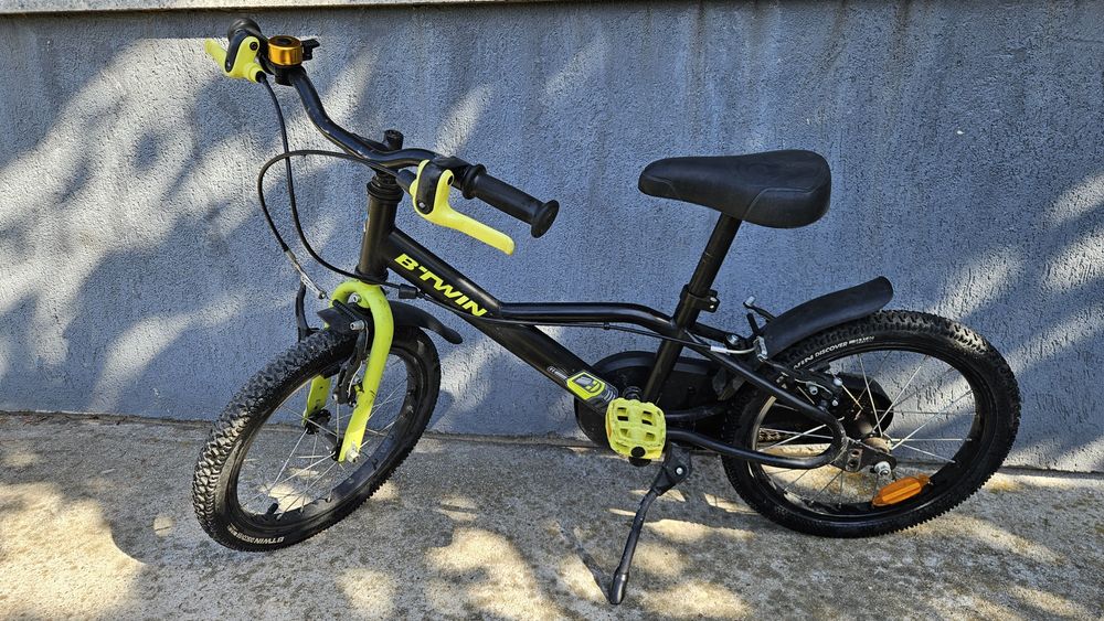 Bicicleta BTWIN 16 inch pentru copii de 4-6 ani
