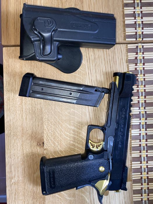 Pistol airsoft productie Japonia!