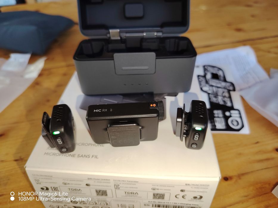 Dji Mic Mini lavaliere wireless noi