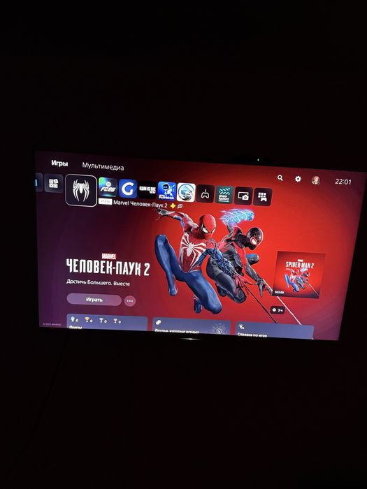 PS 5 Slim+2 джойстика+400 игр