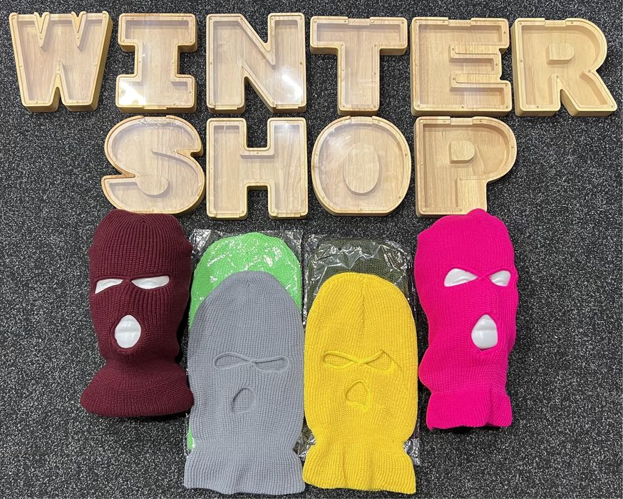 Подшлемник/Балаклава/Маска Вязанная! Разные расцветки!