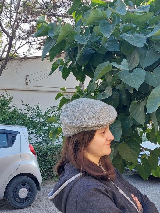 Вязанные кепочки,трендовые