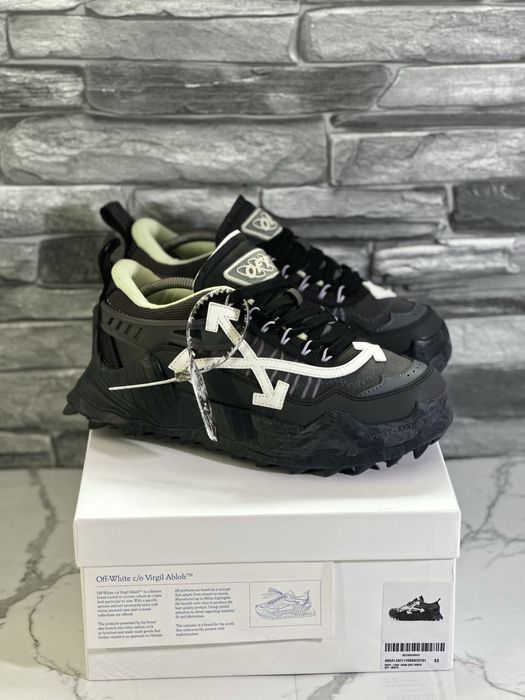 Off-White Odsy 1000 “Dark Grey” Full Box / DS