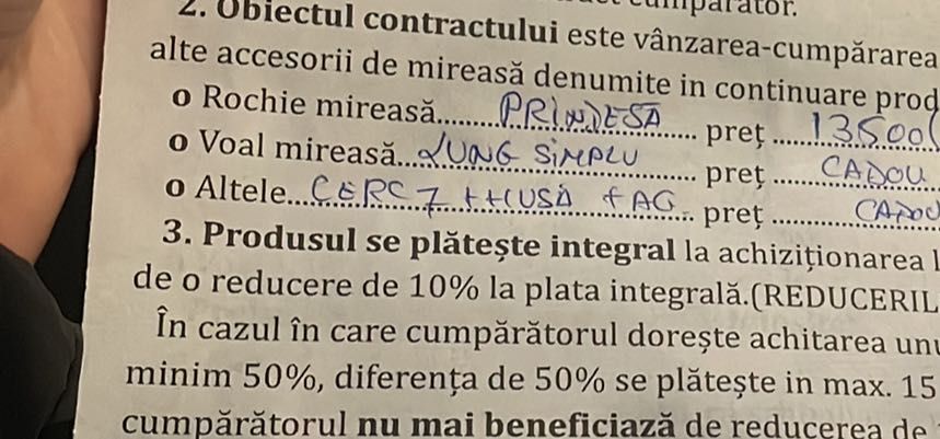 Rochie mireasa model unicat