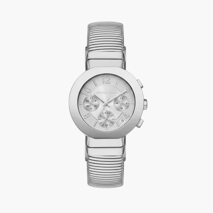 Ceas damă Michael Kors Gramercy MK7526, argintiu, cronograf