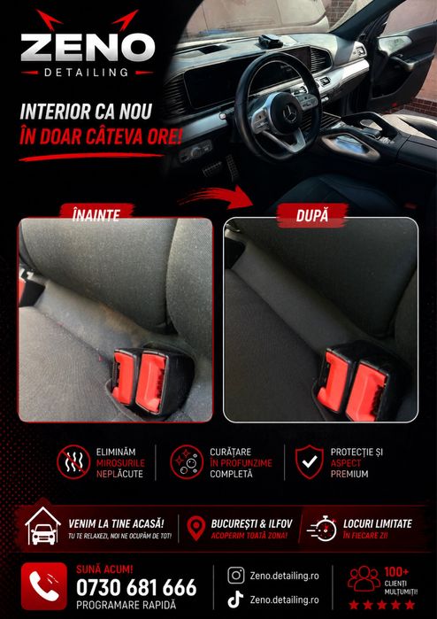 Detailing Profesional la domiciliu