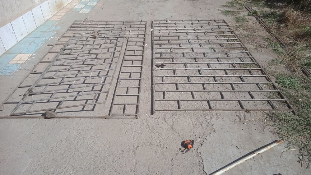 Ворота из  решетки