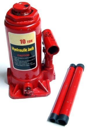 Cric hidraulic 10 tone, inaltime inchis 190 mm, inaltime deschis maxim 390 mm
