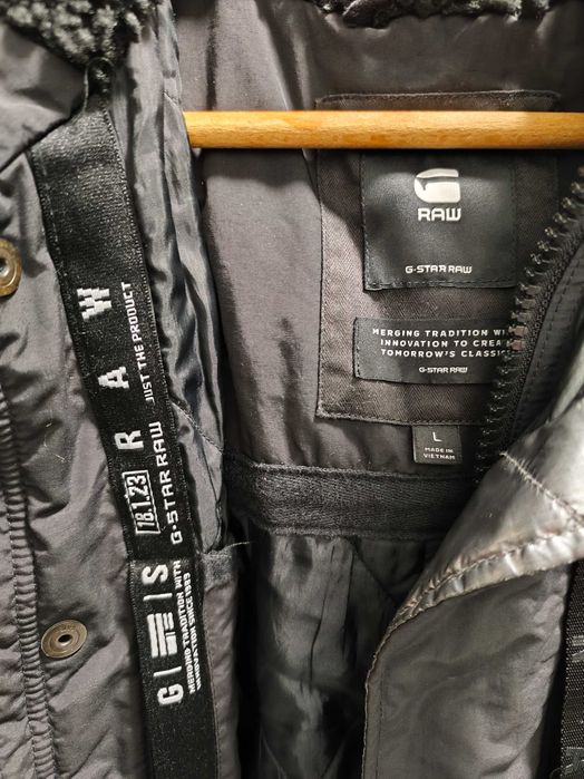 G-STAR RAW Women's HDD Pdd Fishtail Parka (Парка Размер Л)