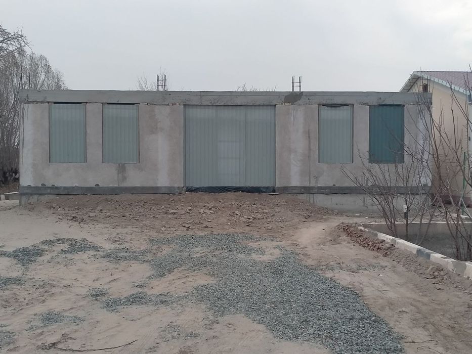 Qurilishi tugallanmagan turar va noturar joy 
350  Kv