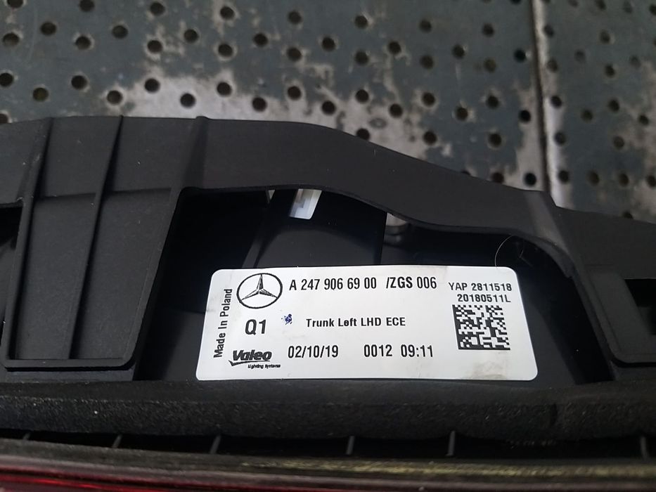 Stop tripla lampa stanga led haion mercedes b class w247 a2479066900