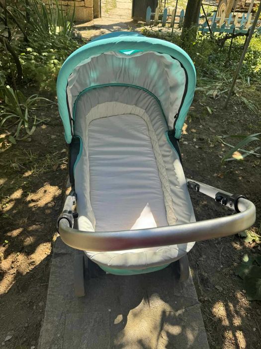 Бебешка количка   - светлосиня