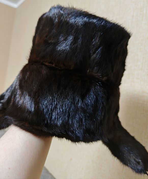 Продам шапку ушанку норка