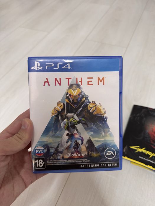 Игры на PS4 Cyberpunk 2077, Anthem