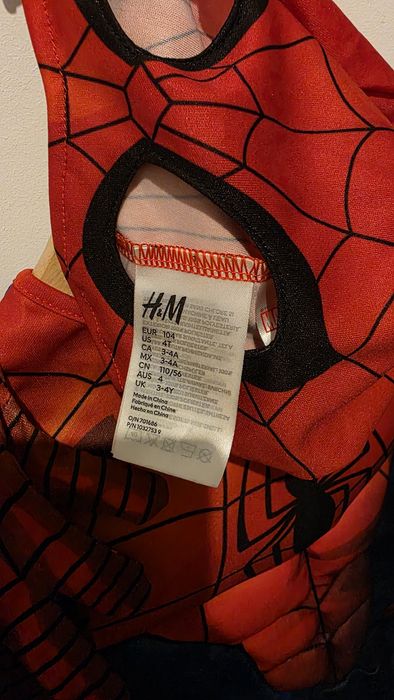 Costum Spiderman copii 104 cm H&M
