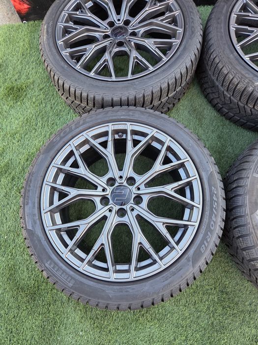 Jante R 18 5x112, Audi, Mercedes, VW, BMW cu 245 40 18 Pirelli 2025