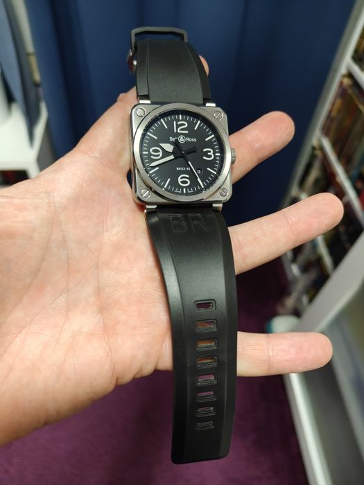 Часовник Bell & Ross BR03-92 Stainless Steel