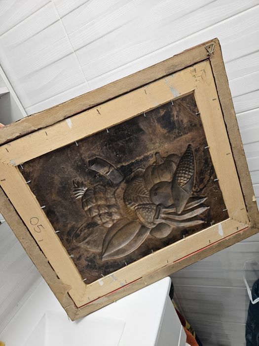 Tablou metalic , basorelief