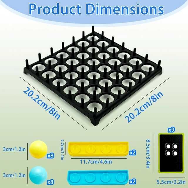 Bounce Ball, joc de masă cu mingi săltărețe pentru adulți și copii