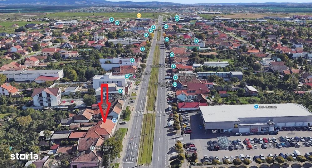 Oportunitate imobiliara  Calea Radnei / Casa / St -1177 mp/ Fs - 17 ml