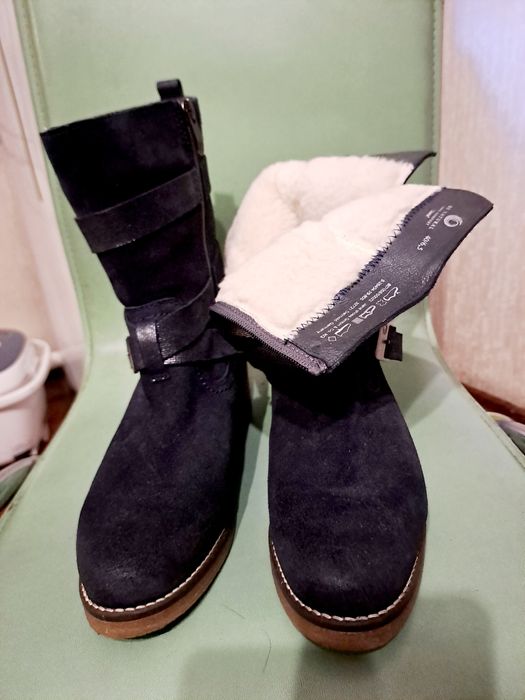 Ботинки 40р натуралка