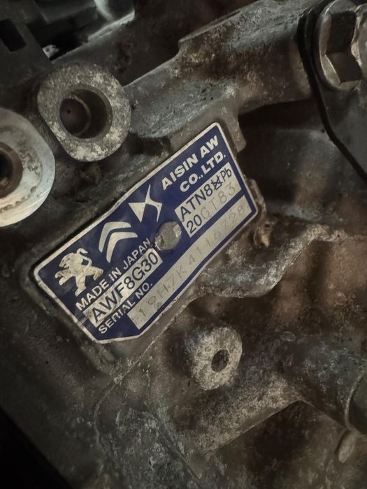 Cutie de viteze automata peugeot 5008 1.2  benzina cod AWF8G30/ 20GTBA