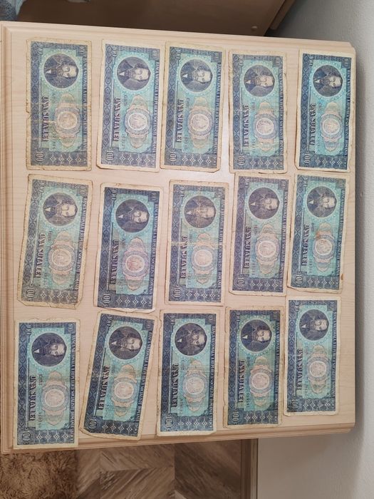 Colecție bancnote vechi românești – aproximativ 92 bucăți – pentru col