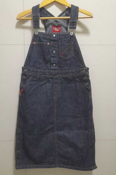 Guess / Made in Korea / Джинсовый сарафан / юбка комбинезон 46-48р